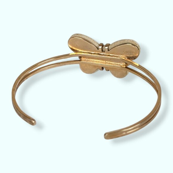 V. Avon Ceramic Floral Butterfly Bracelet - Picture 5 of 7